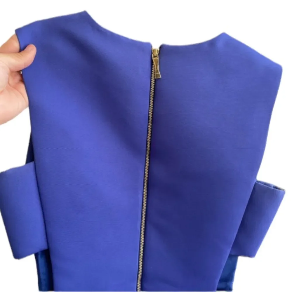 KATE SPADE Blue Ink A-line Cutout‎ Dress Size 00